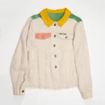 Vyriškas kanapių džinso švarkas „Tuti-Fruti“